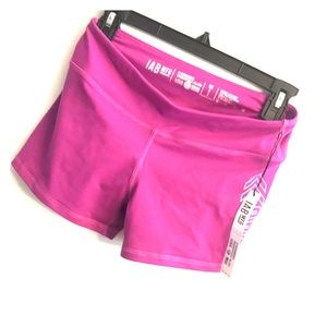 Bootie workout short from IAB NWT pink size small!
